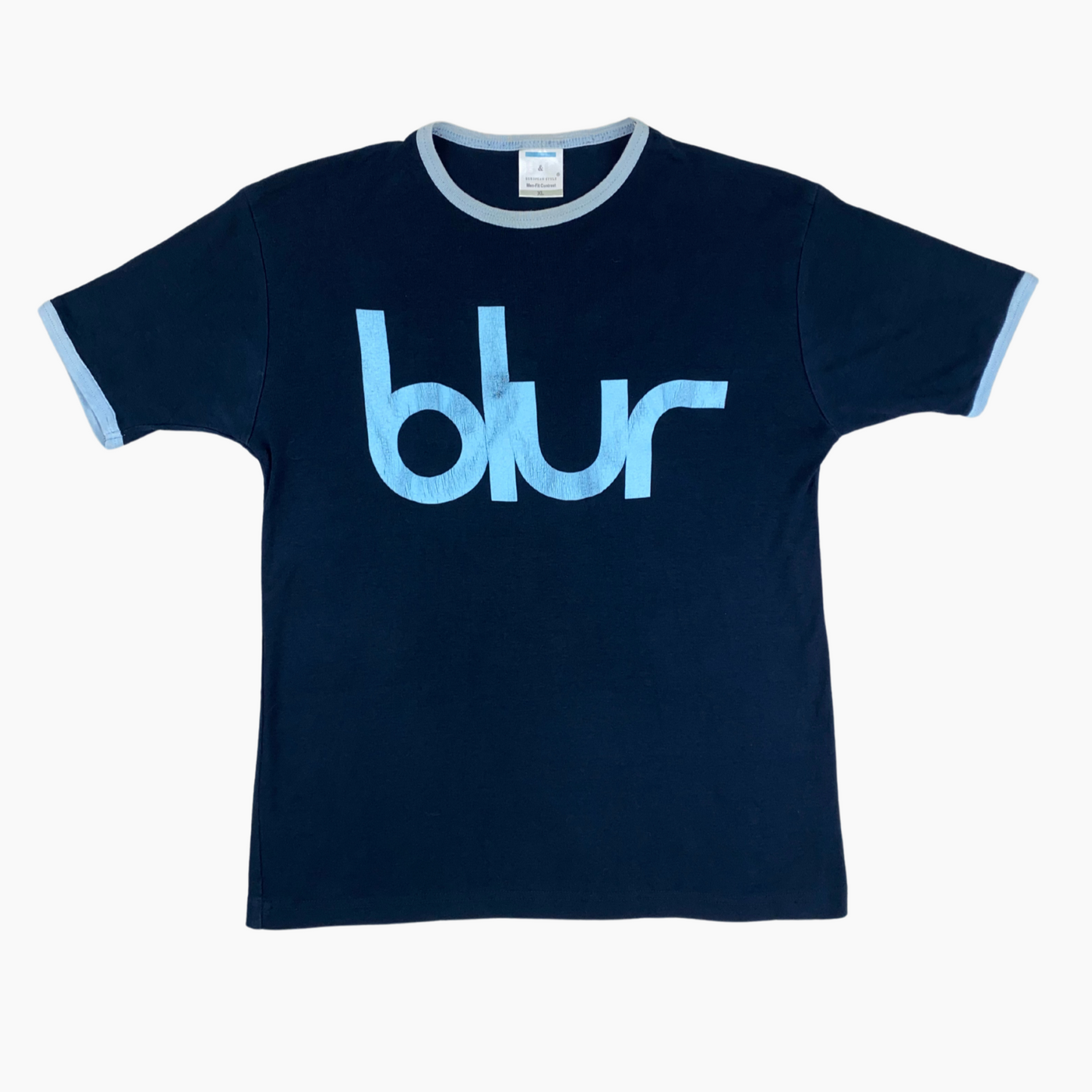 2009 BLUR LIVE AT HYDE PARK RINGER T-SHIRT | L