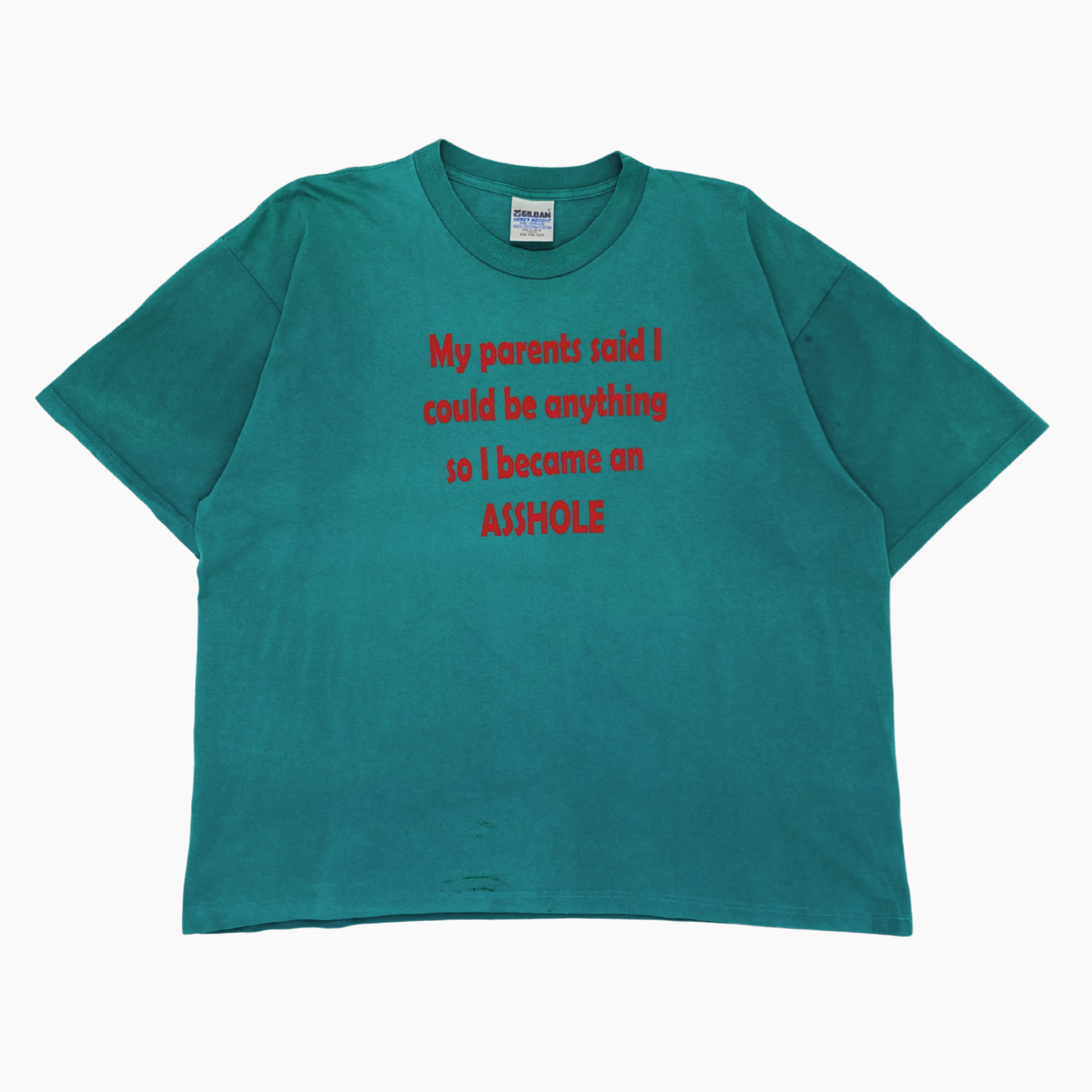 MID 90S 'I BECAME AN ARSEHOLE' T-SHIRT | XL