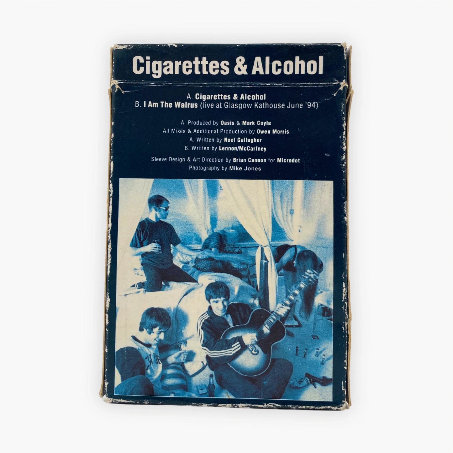1994 OASIS CIGARETTES & ALCOHOL CASSETTE