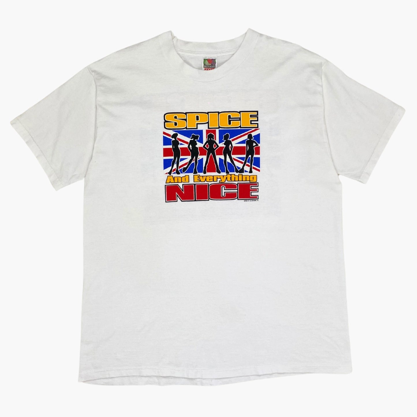 1998 SPICE GIRLS "SPICE AND EVERYTHING NICE" T-SHIRT | XL
