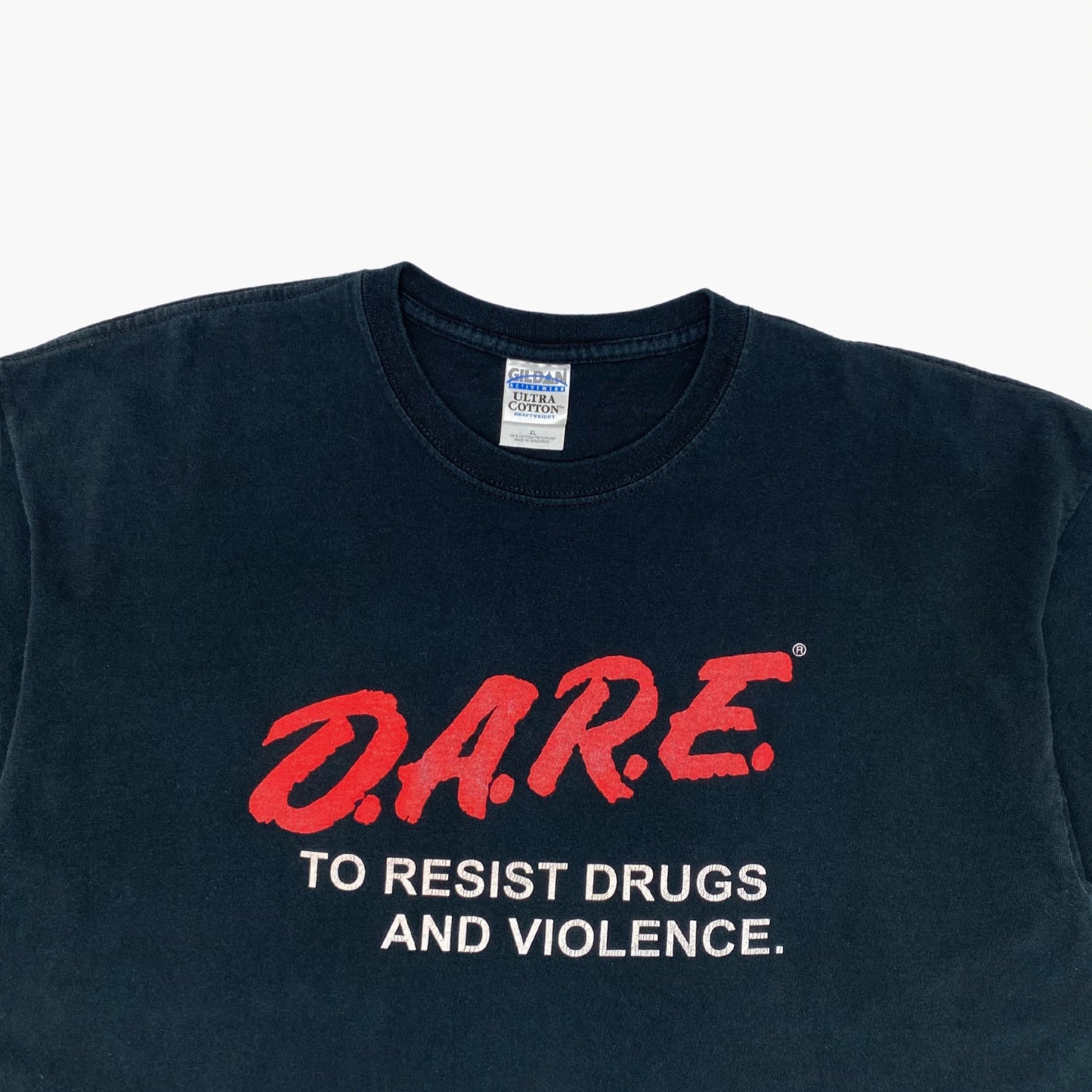 2001 D.A.R.E. TO RESIST DRUGS AND VIOLENCE T-SHIRT XL