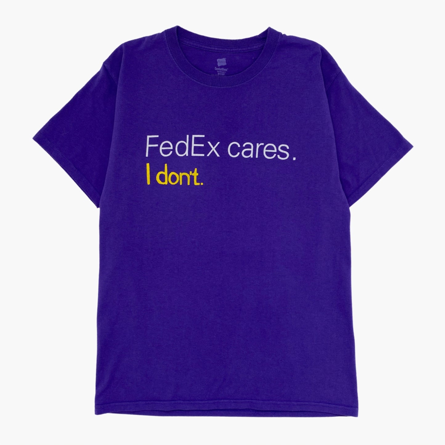 BLUEBOY X KNEDLO ZELO WEAR "FEDEX CARES I DONT" T-SHIRT | S