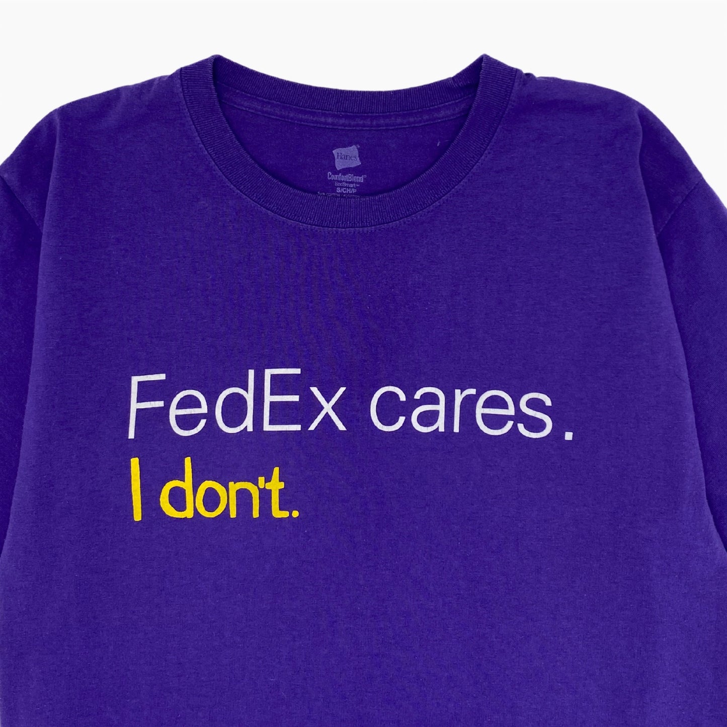 BLUEBOY X KNEDLO ZELO WEAR "FEDEX CARES I DONT" T-SHIRT | S