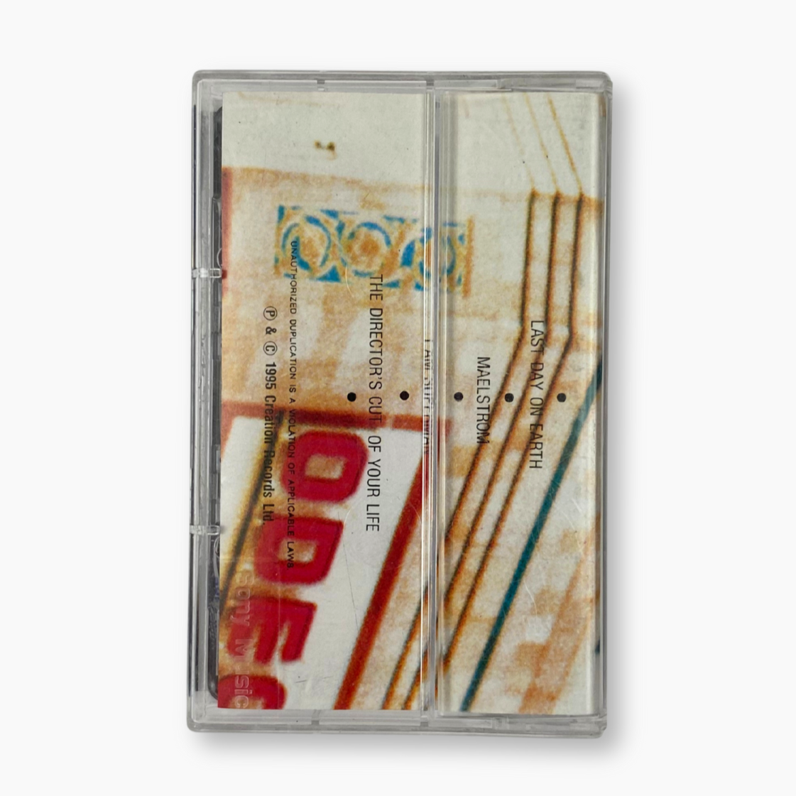 1995 SWERVEDRIVER 'LAST DAY ON EARTH' CASSETTE