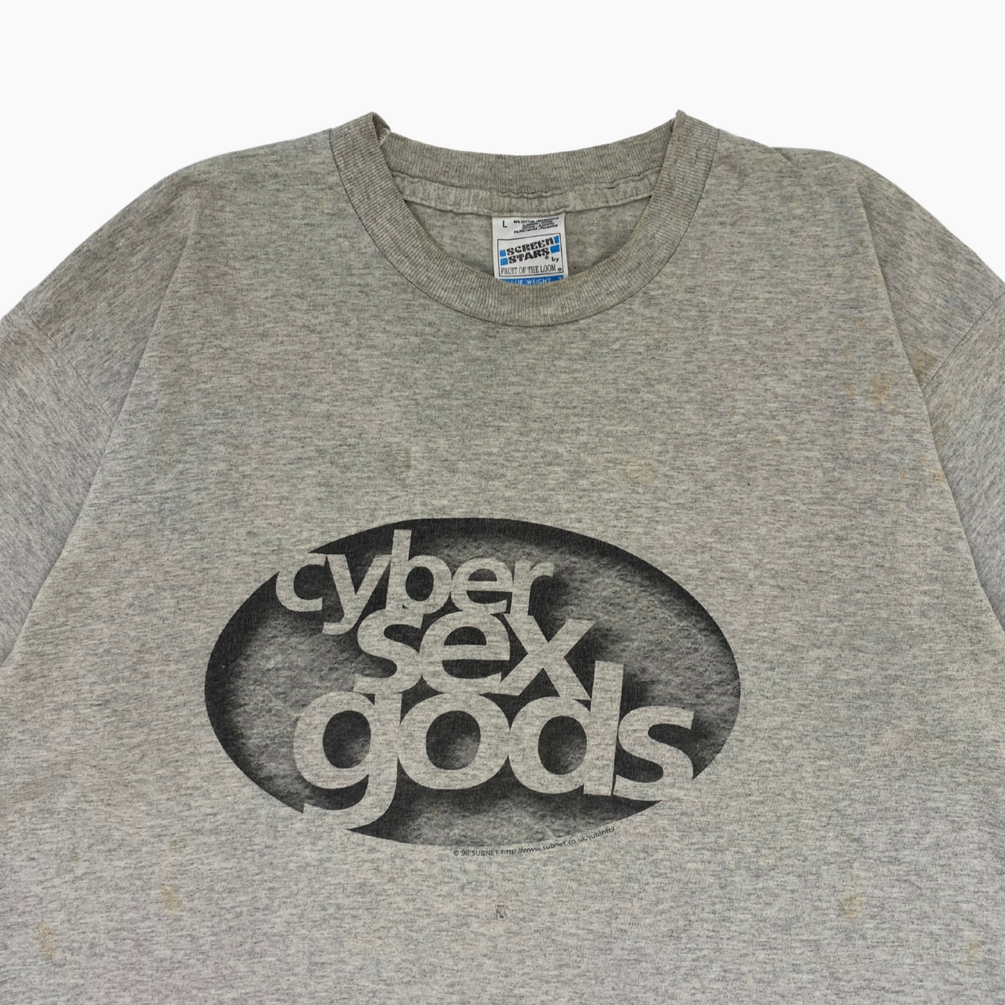 1996 CYBER SEX GODS T-SHIRT | L