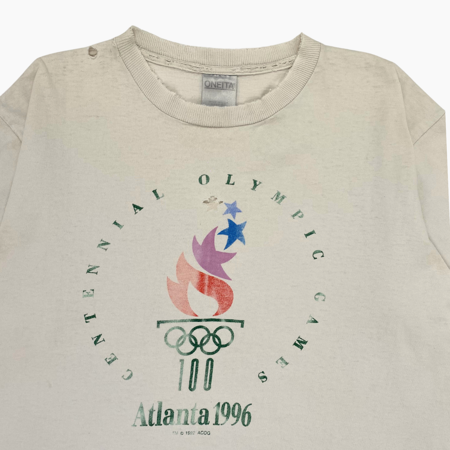 1996 ATLANTA OLYMPICS T-SHIRT | L