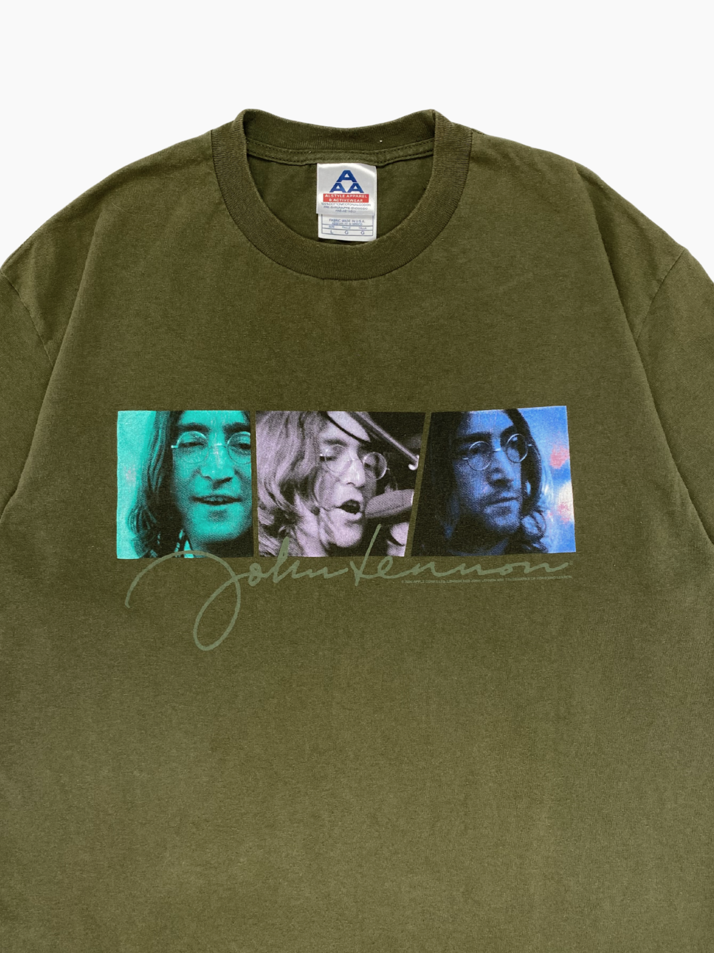 2002 JOHN LENNON T-SHIRT | L