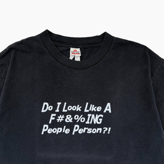 EARLY 00S 'PEOPLE PERSON' T-SHIRT | L