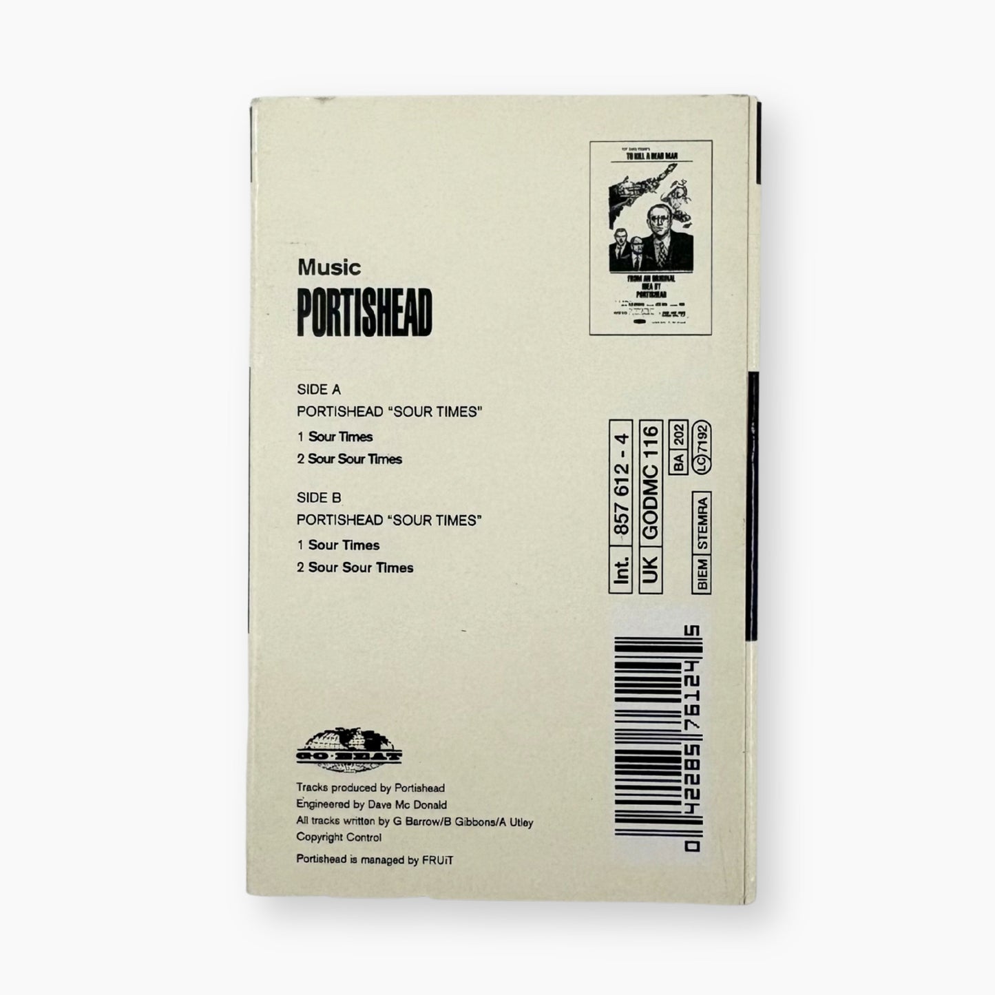 1994 PORTISHEAD 'SOUR TIMES' CASSETTE