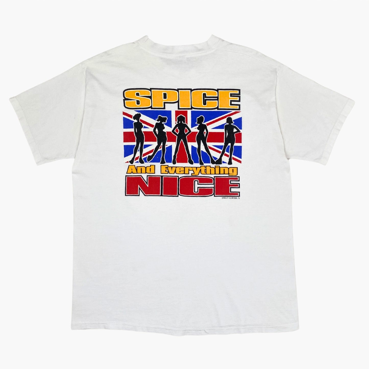 1998 SPICE GIRLS "SPICE AND EVERYTHING NICE" T-SHIRT | XL