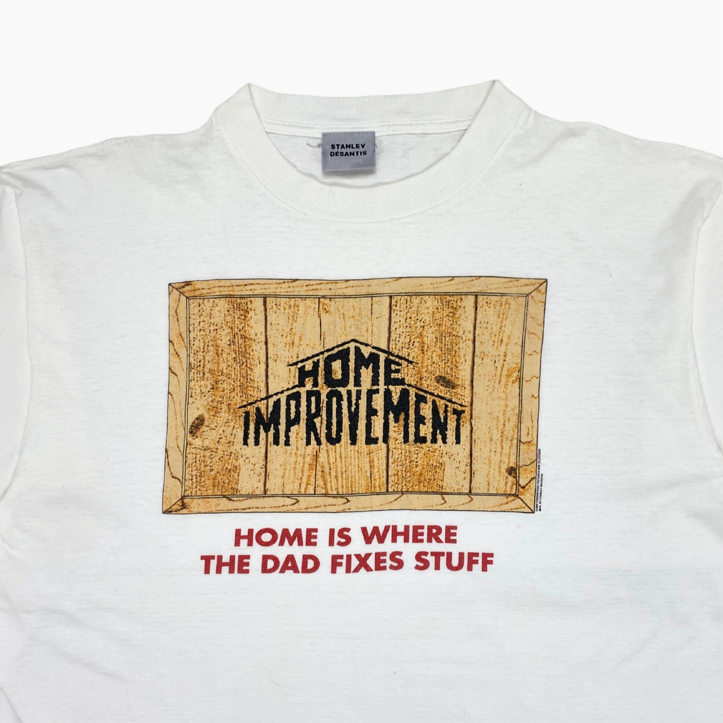 1994 HOME IMPROVEMENT "DAD FIXES STUFF" T-SHIRT | L