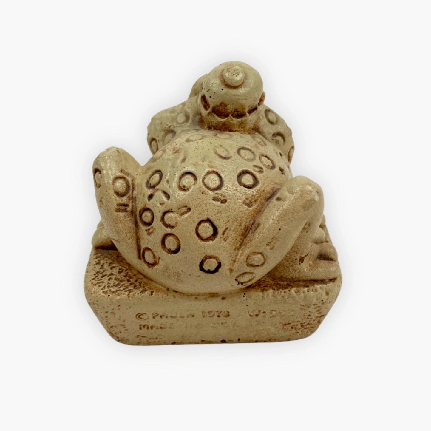 70S "KISS A LOT OF HORNY TOADS" SCULPTURE