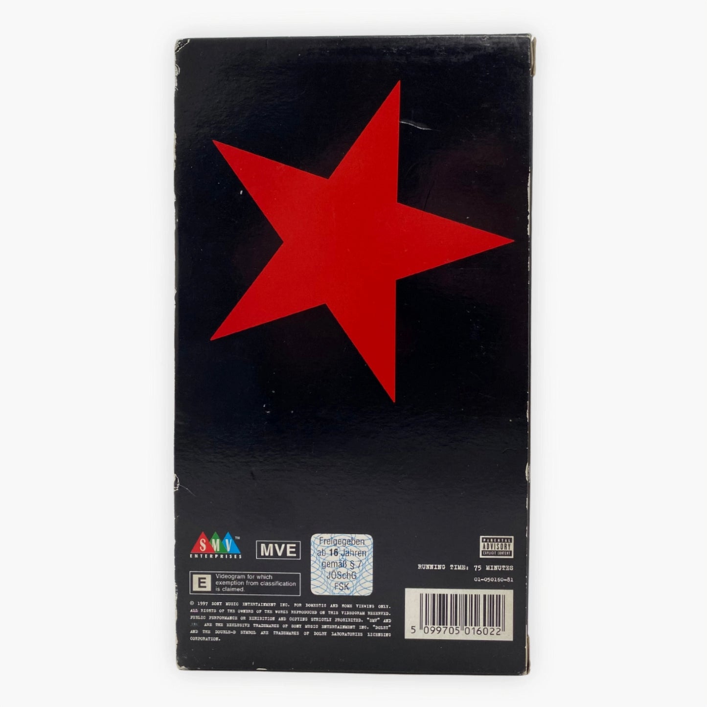 1997 RAGE AGAINST THE MACHINE CONCERT VHS