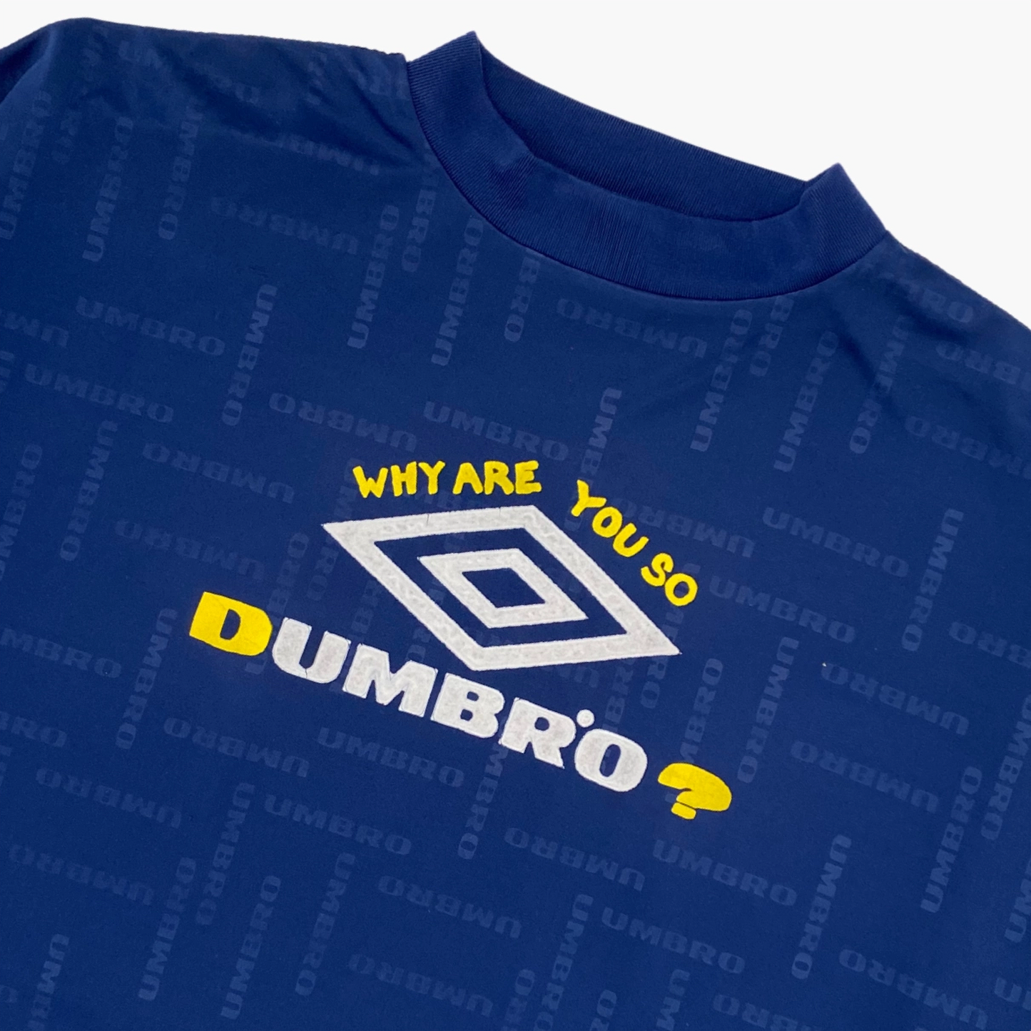 BLUEBOY X KNEDLO ZELO WEAR "WHY ARE YOU SO DUMBRO?" T-SHIRT | M