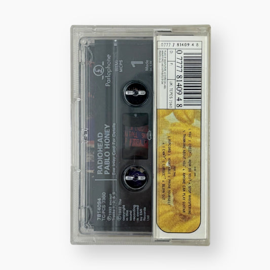 1993 RADIOHEAD 'PABLO HONEY' CASSETTE
