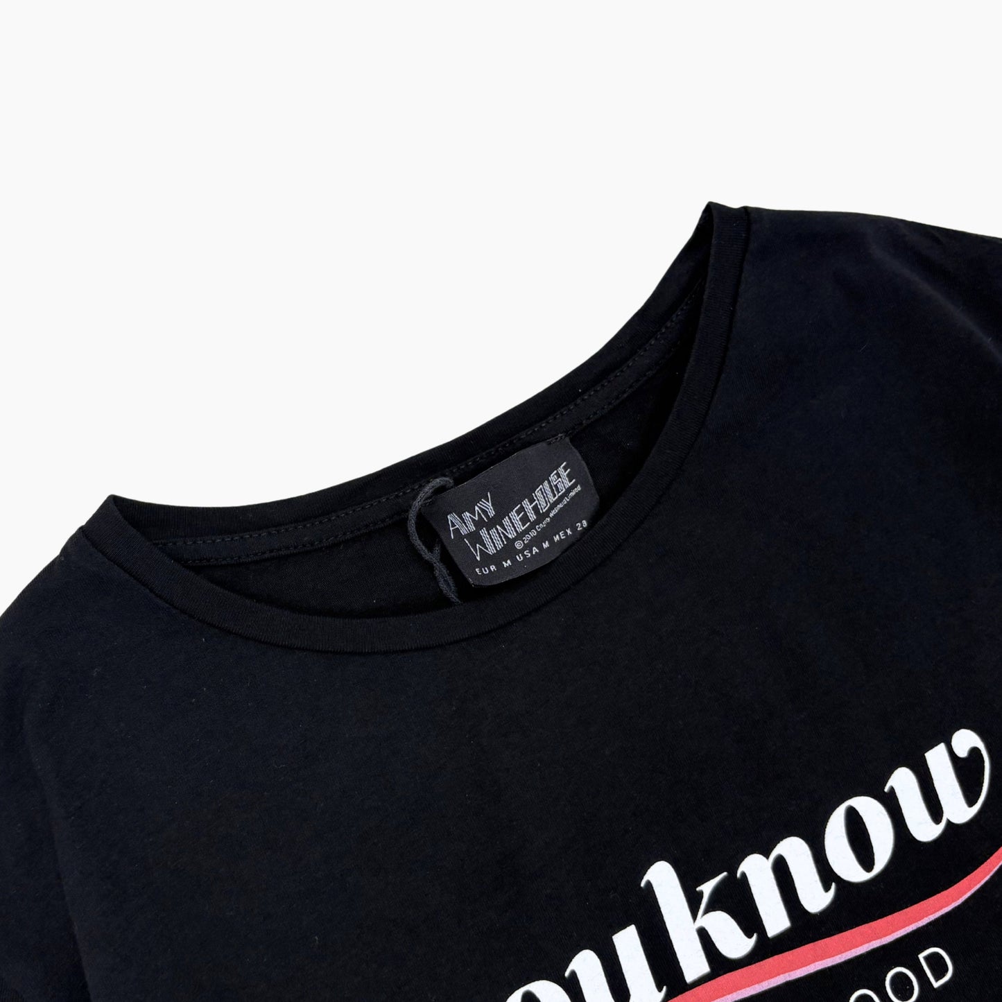 2010 AMY WINEHOUSE T-SHIRT | M