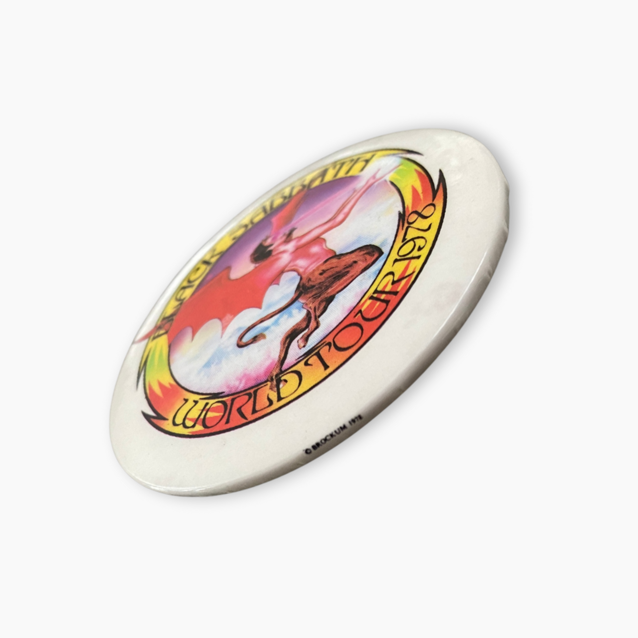 1978 BLACK SABBATH BADGE