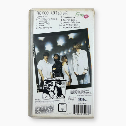 1991 SONIC YOUTH 'GOO' VHS