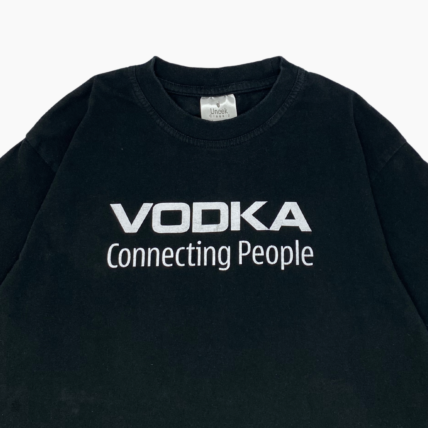 00S 'VODKA CONNECTING PEOPLE' T-SHIRT | M