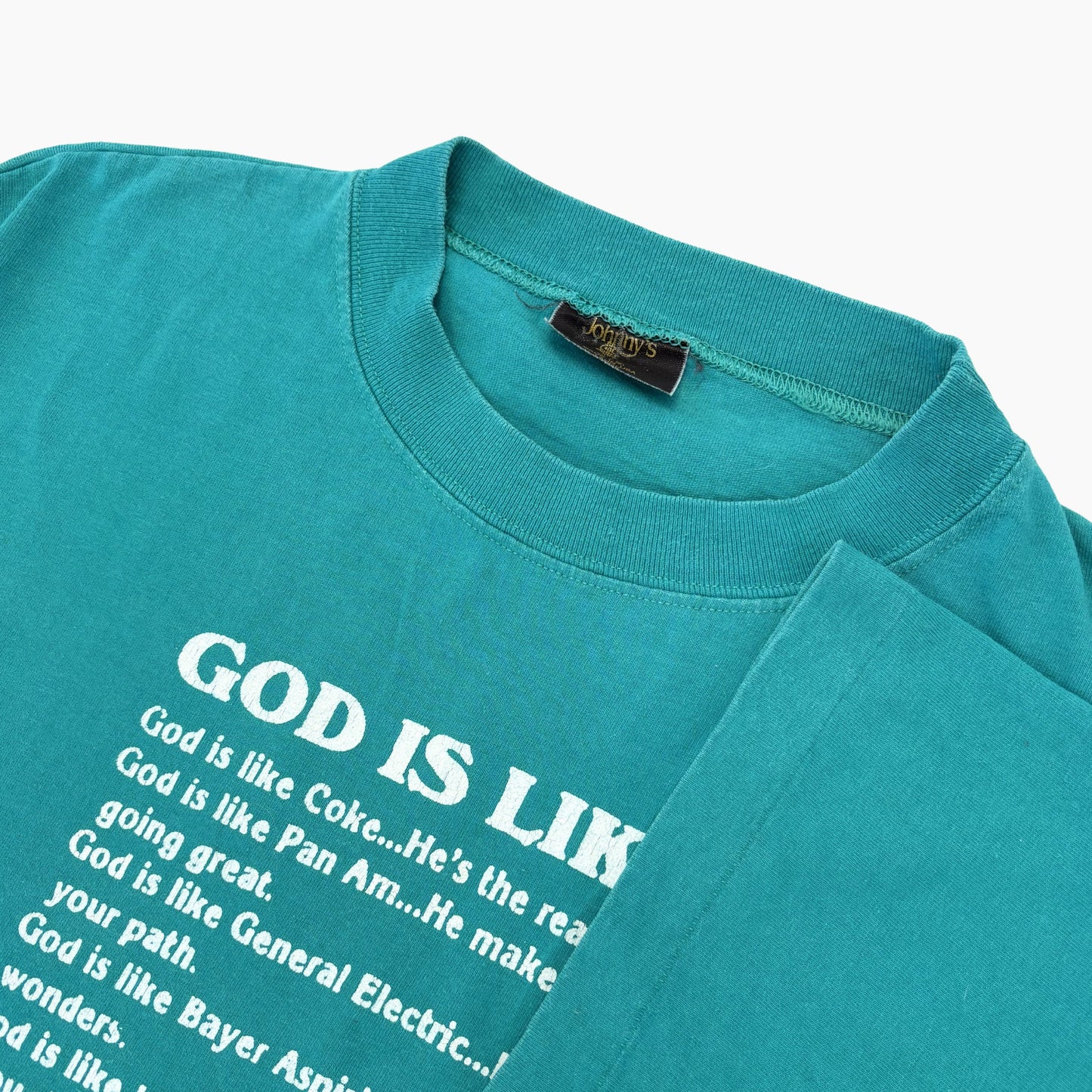 90S 'GOD IS LIKE' T-SHIRT | L