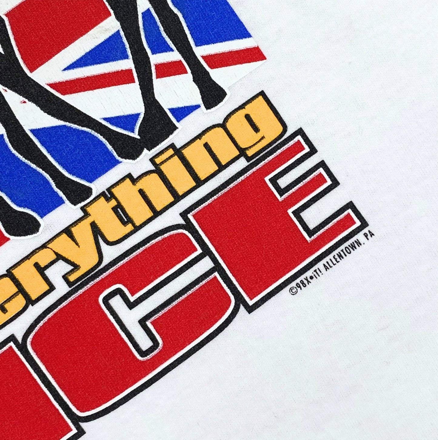 1998 SPICE GIRLS "SPICE AND EVERYTHING NICE" T-SHIRT | XL