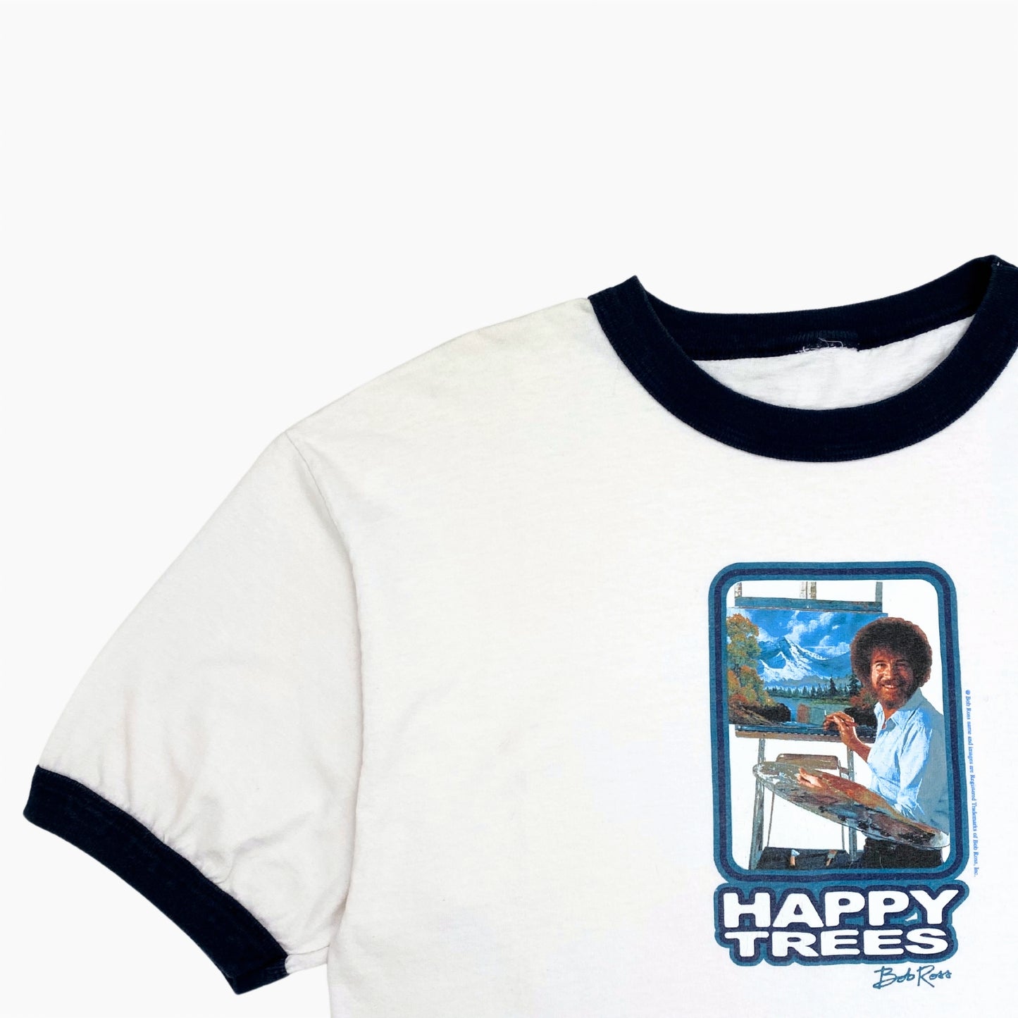 00S BOB ROSS RINGER T-SHIRT | L/XL