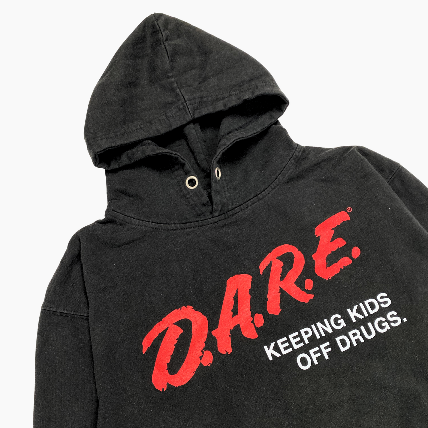 EARLY 00S D.A.R.E. TO RESIST DRUGS AND VIOLENCE HOODIE | M