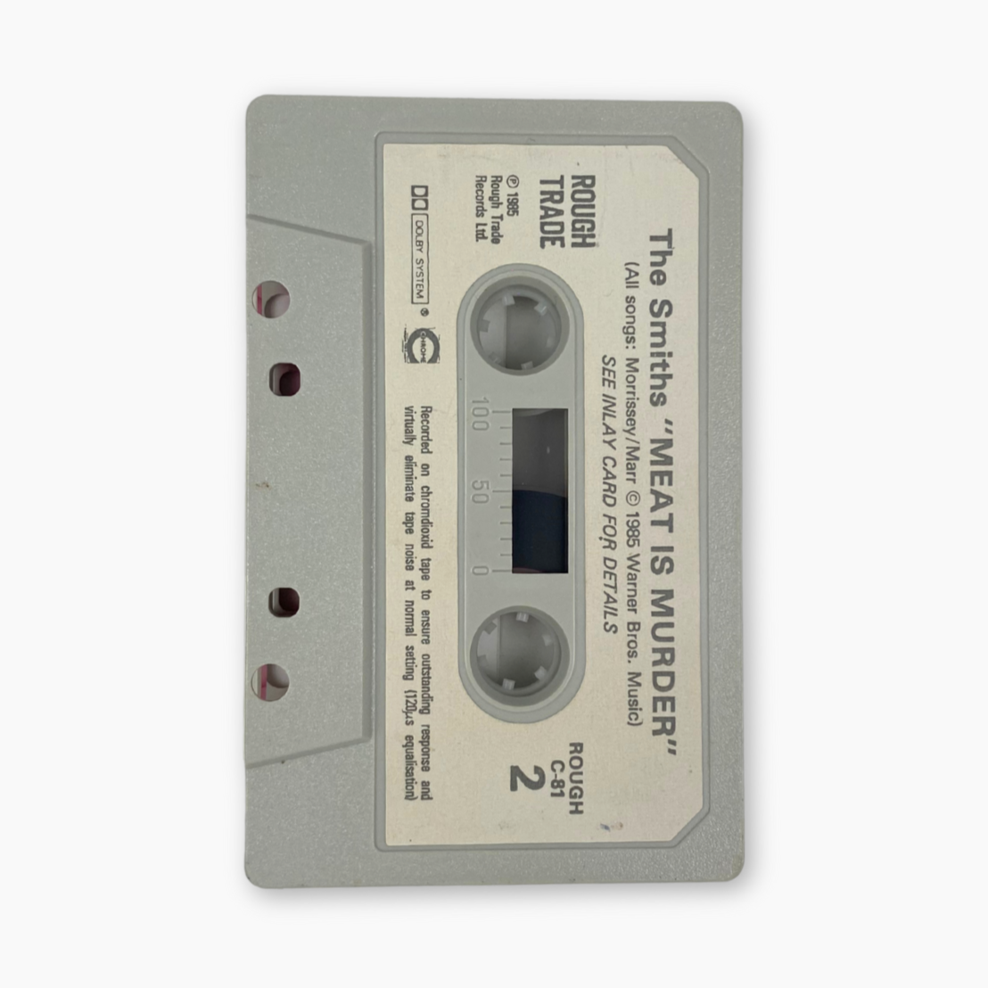 1985 THE SMITHS 'MEAT IS MURDER' CASSETTE