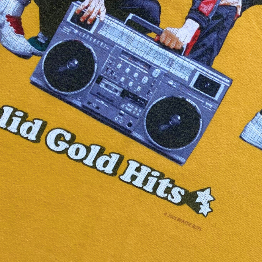 2005 BEASTIE BOYS 'SOLID GOLD HITS' T-SHIRT | S/M