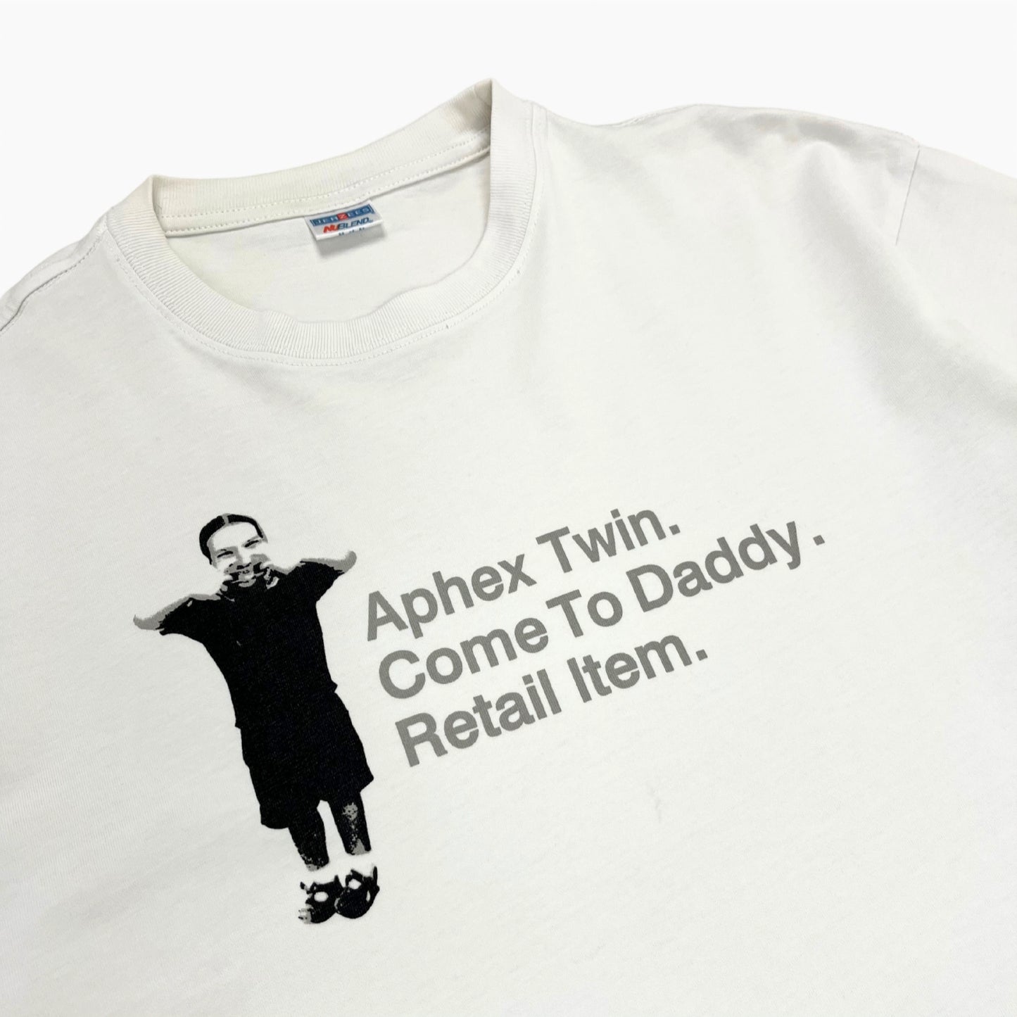 2018 APHEX TWIN 'COME TO DADDY' T-SHIRT | M