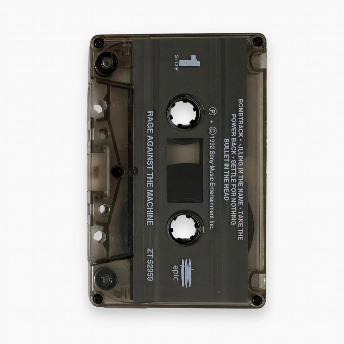 1992 RAGE AGAINST THE MACHINE DEBUT CASSETTE