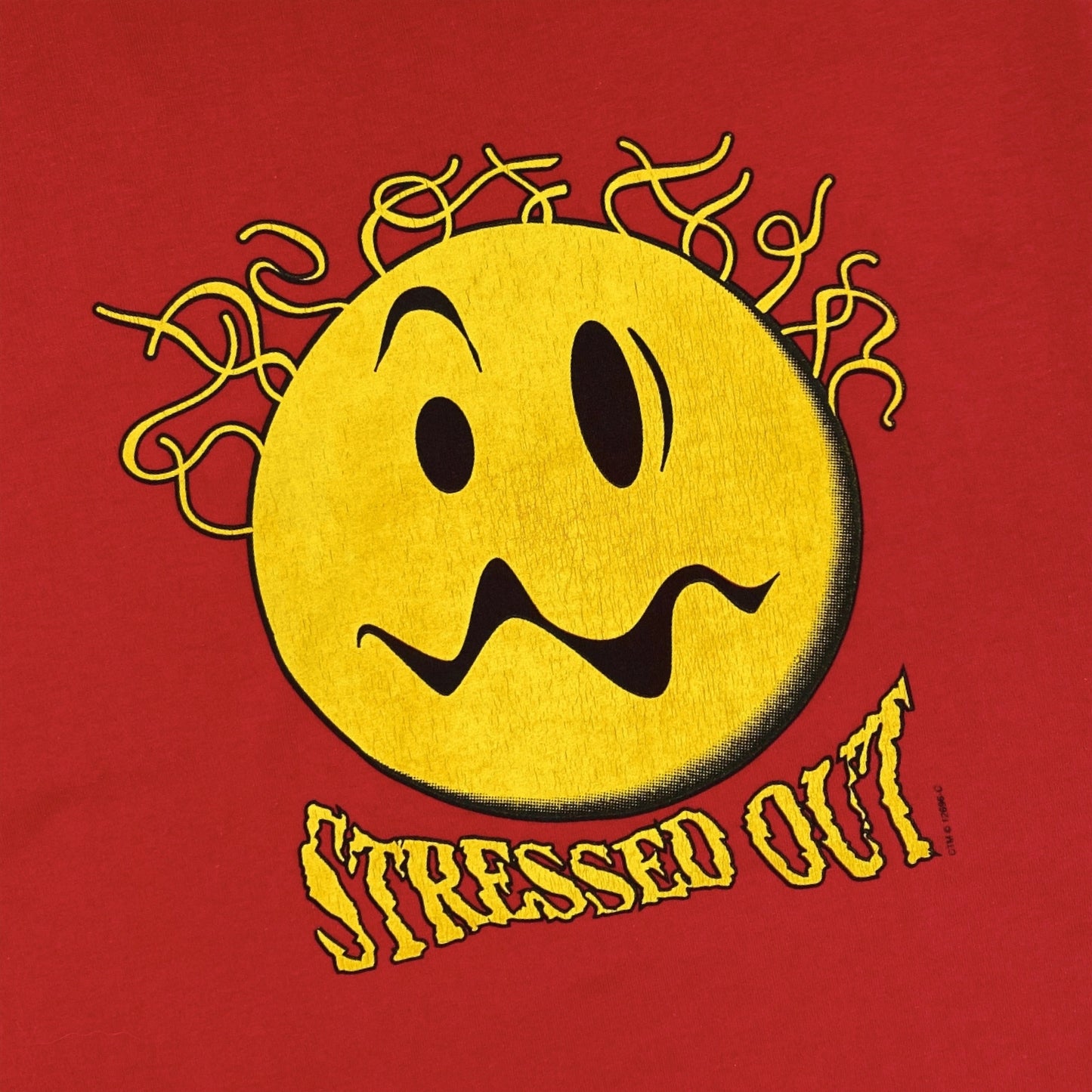 1995 "STRESSED OUT" T-SHIRT | L