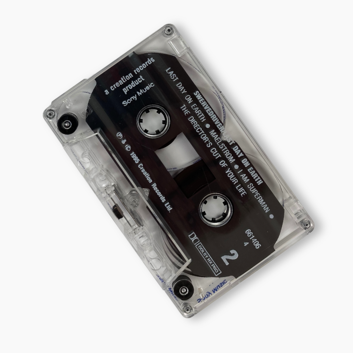 1995 SWERVEDRIVER 'LAST DAY ON EARTH' CASSETTE