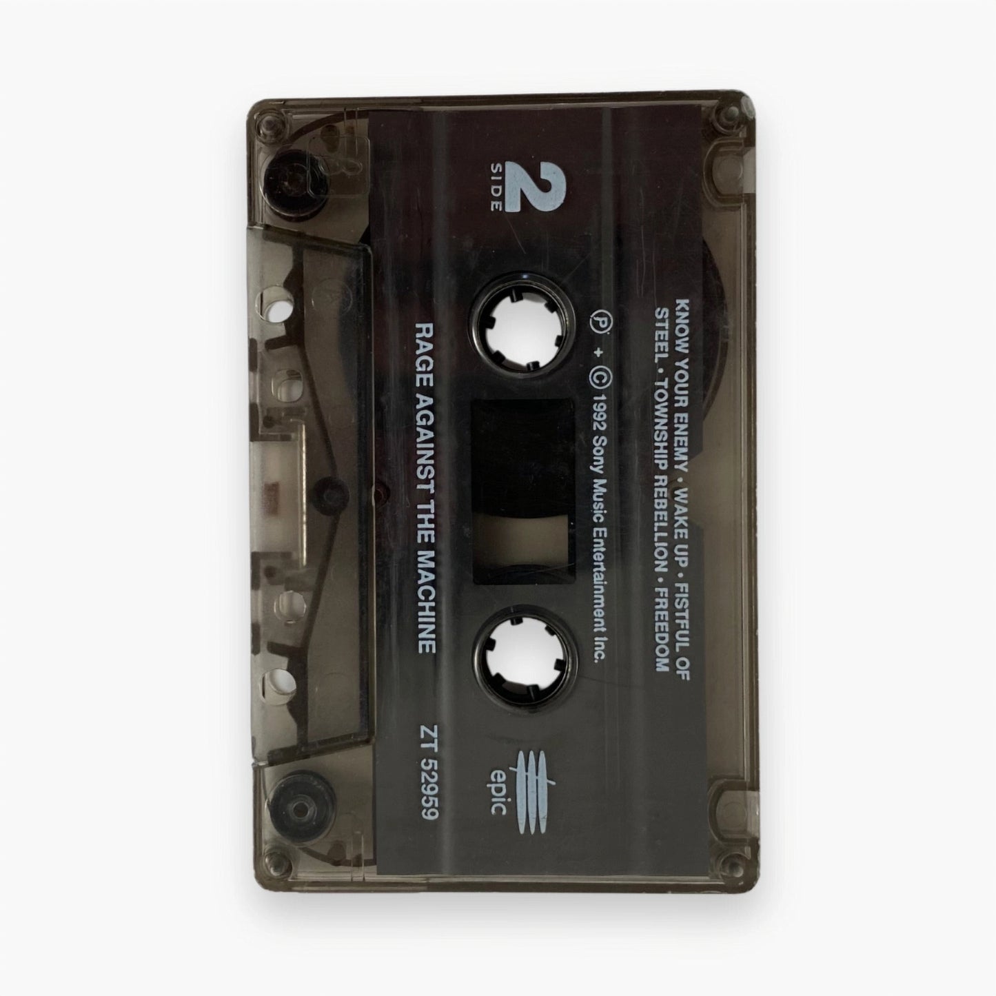 1992 RAGE AGAINST THE MACHINE DEBUT CASSETTE