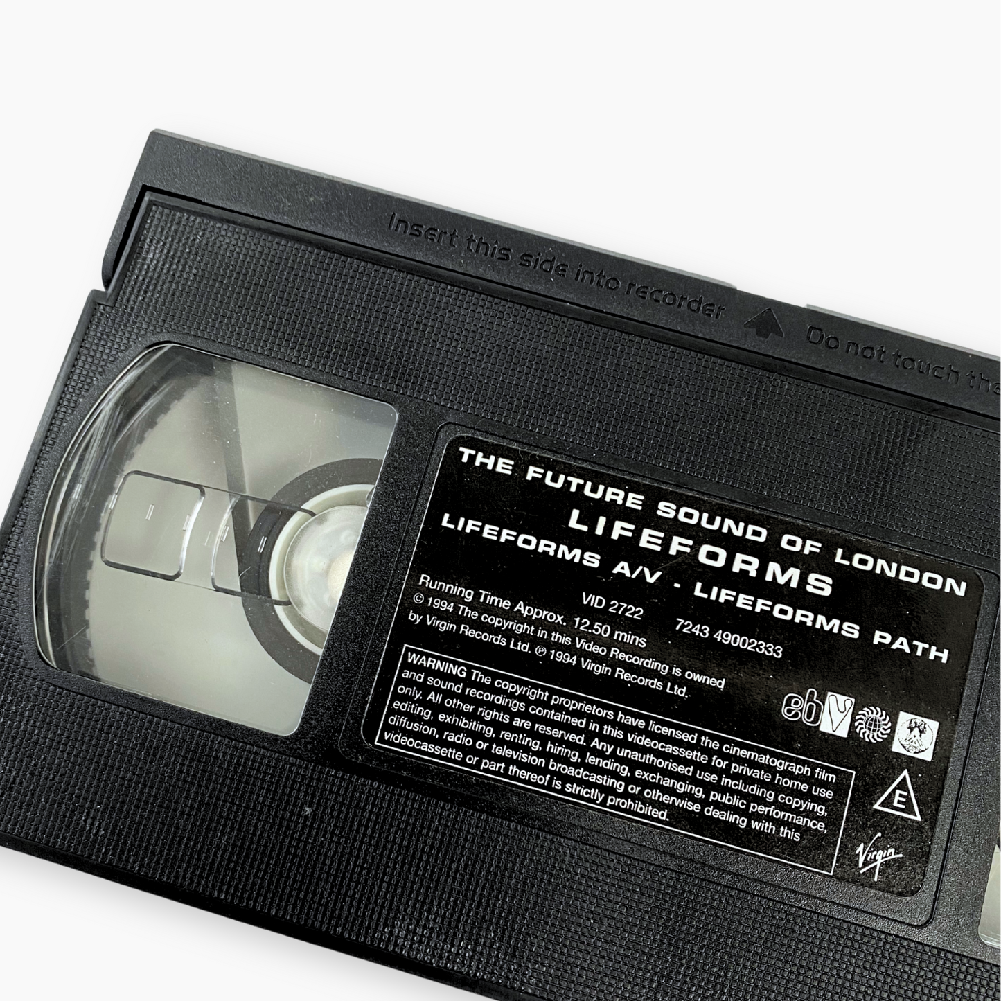 1994 THE FUTURE SOUND OF LONDON 'LIFEFORMS' VHS
