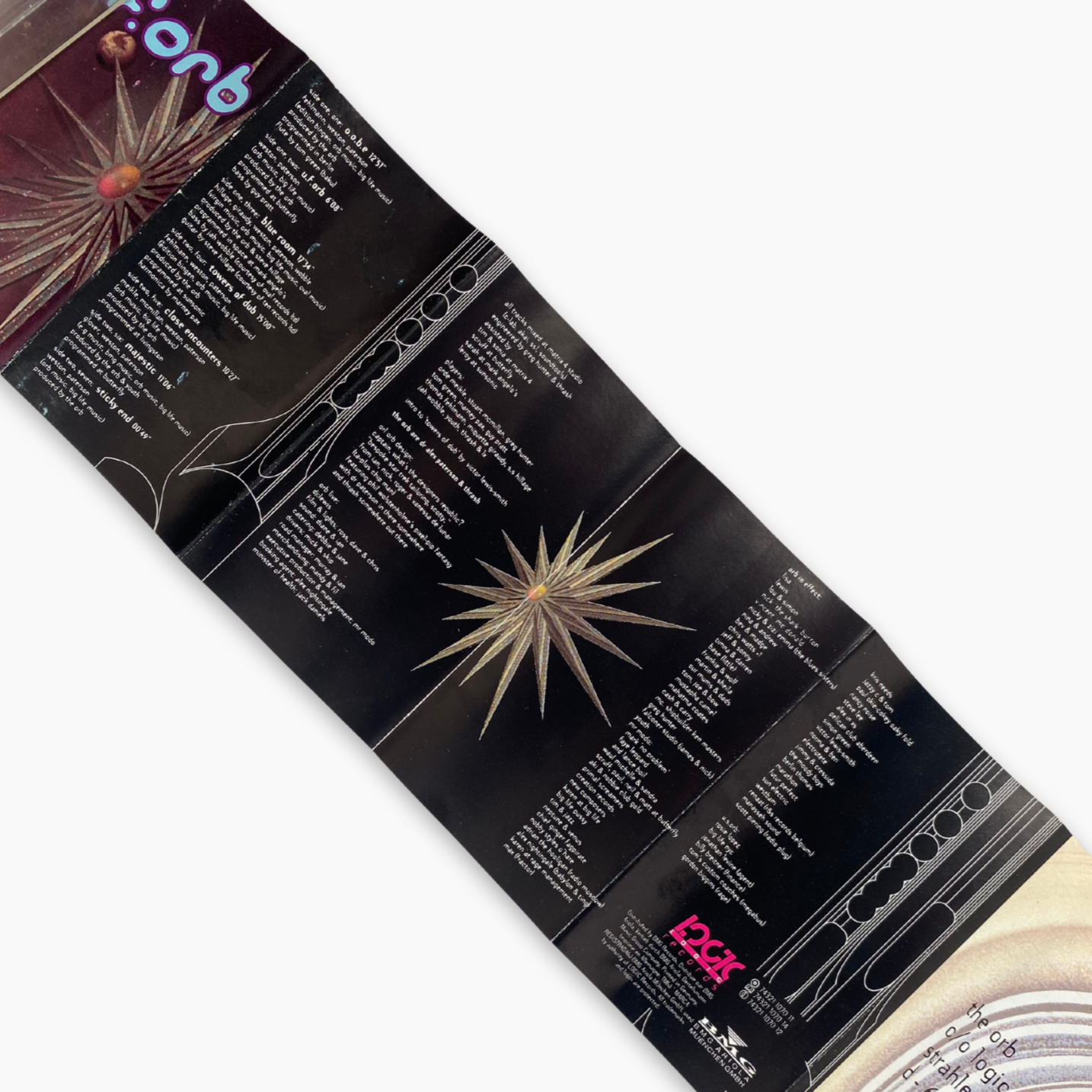 1992 THE ORB 'U.F.ORB' CASSETTE