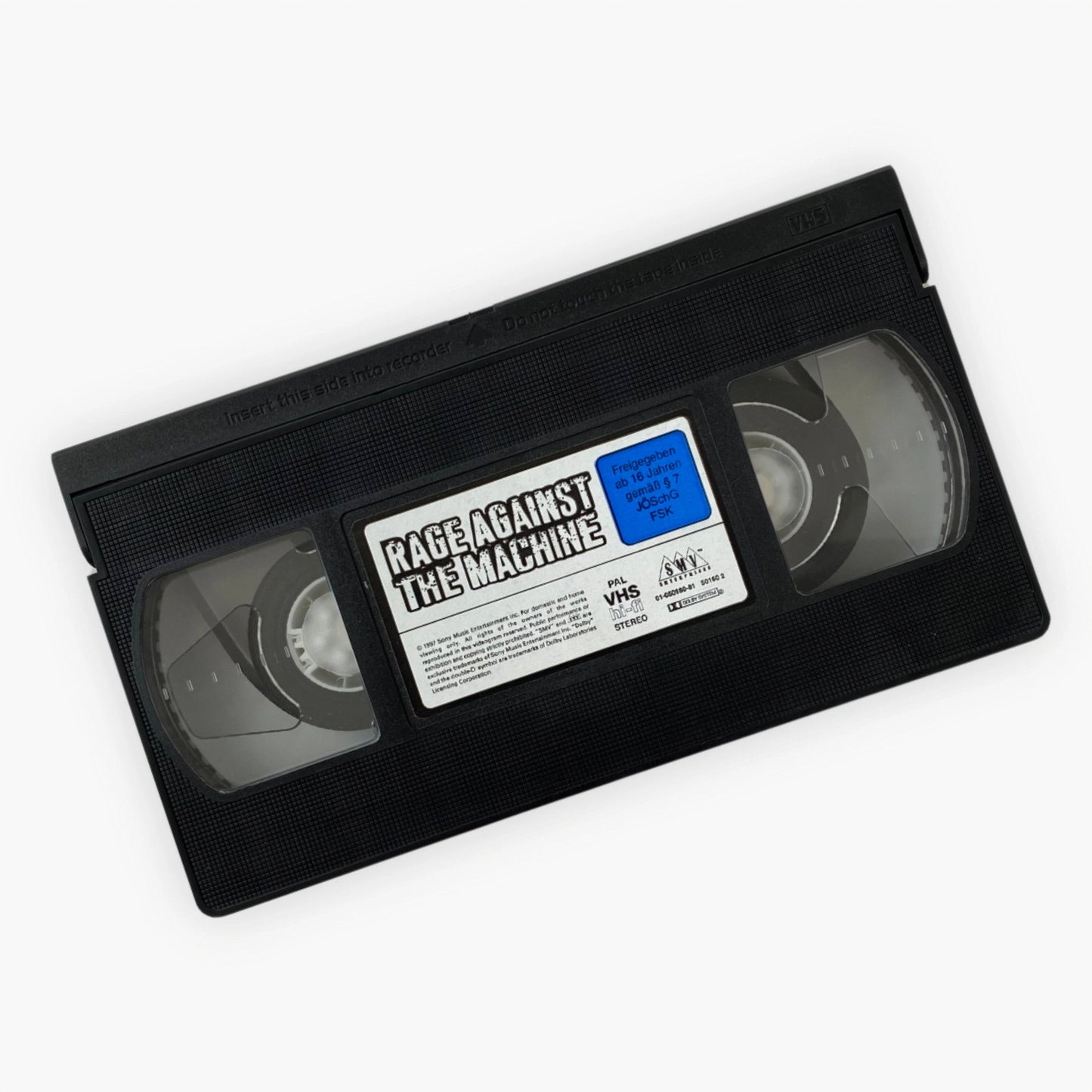 1997 RAGE AGAINST THE MACHINE CONCERT VHS
