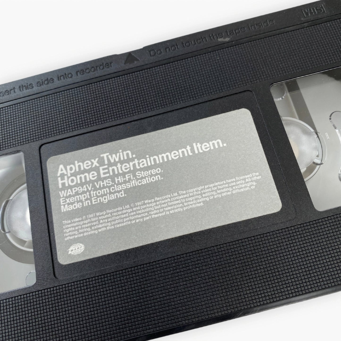 1997 APHEX TWIN "COME TO VIDDY" VHS