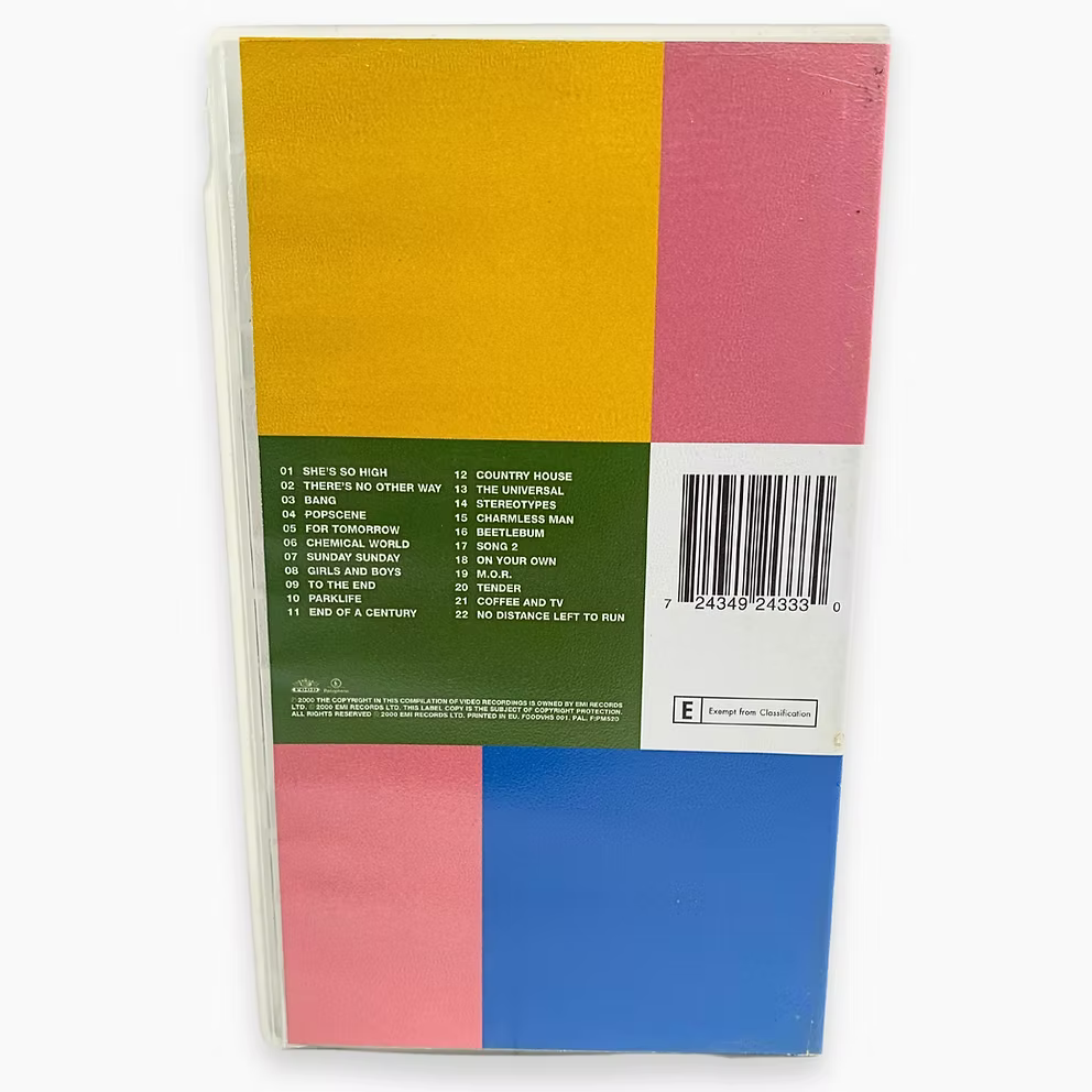 00S BLUR THE BEST OF VHS | OS