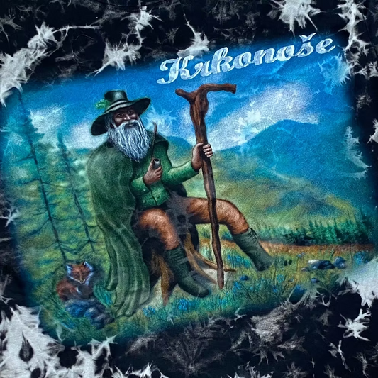 90S TIE-DYE KRKONOSE T-SHIRT | M