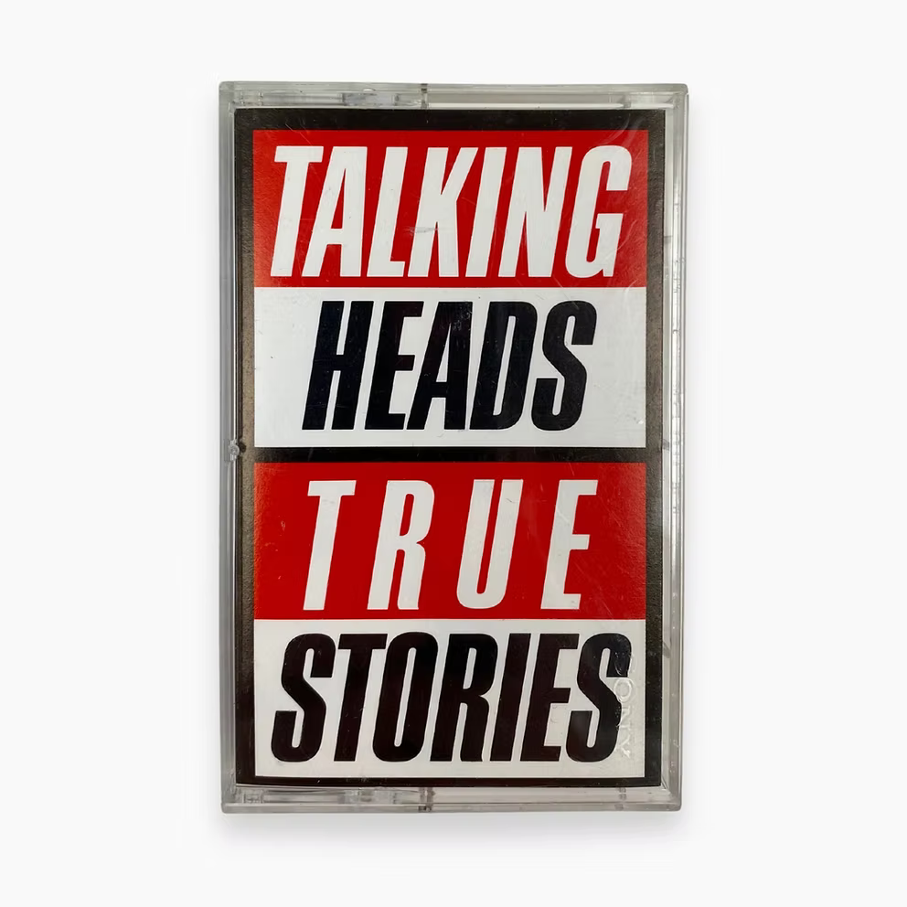 1986 TALKING HEADS "TRUE STORIES" CASSETTE | OS
