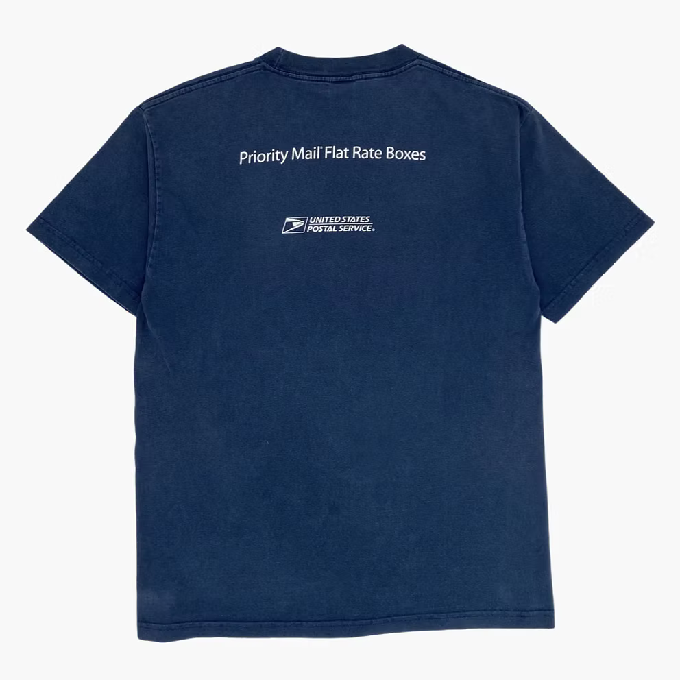 2001 USPS "A SIMPLER WAY TO SHIP" T-SHIRT | M