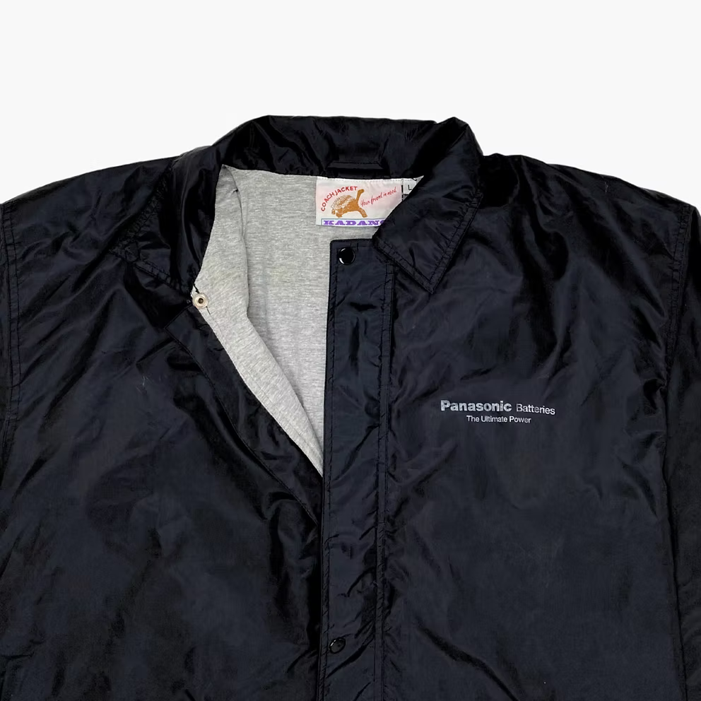 90S PANASONIC "POWER TO THE MAX" COACH JACKET | L