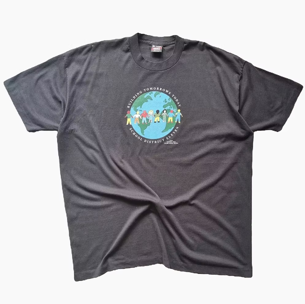 90S "BUILDING TOMORROWS TODAY" T-SHIRT | XL