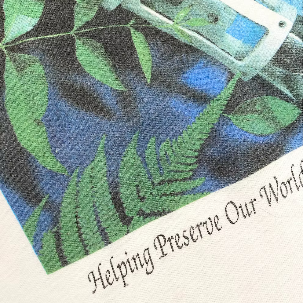 1995 "HELPING PRESERVE OUR WORLD'S WATER RESOURCES" T-SHIRT | XL