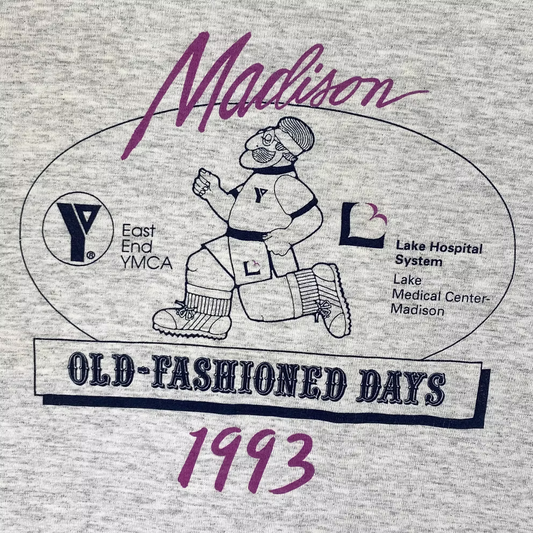 1993 MADISON "OLD FASHIONED DAYS" RUN T-SHIRT | XL