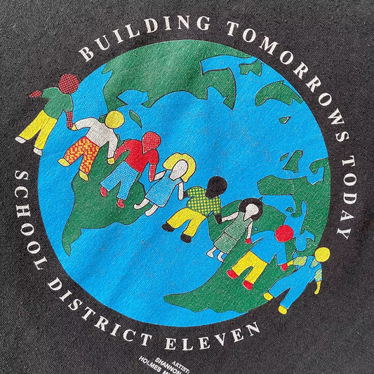 90S "BUILDING TOMORROWS TODAY" T-SHIRT | XL