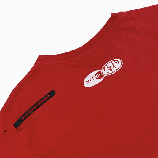 BLUEBOY X KNEDLO ZELO WEAR "CARS ARE WACK, RIDE A HORSE"-SHIRT | L