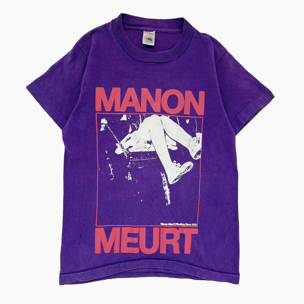 MANON MEURT / BLUEBOY STORE '94' T-SHIRT | S