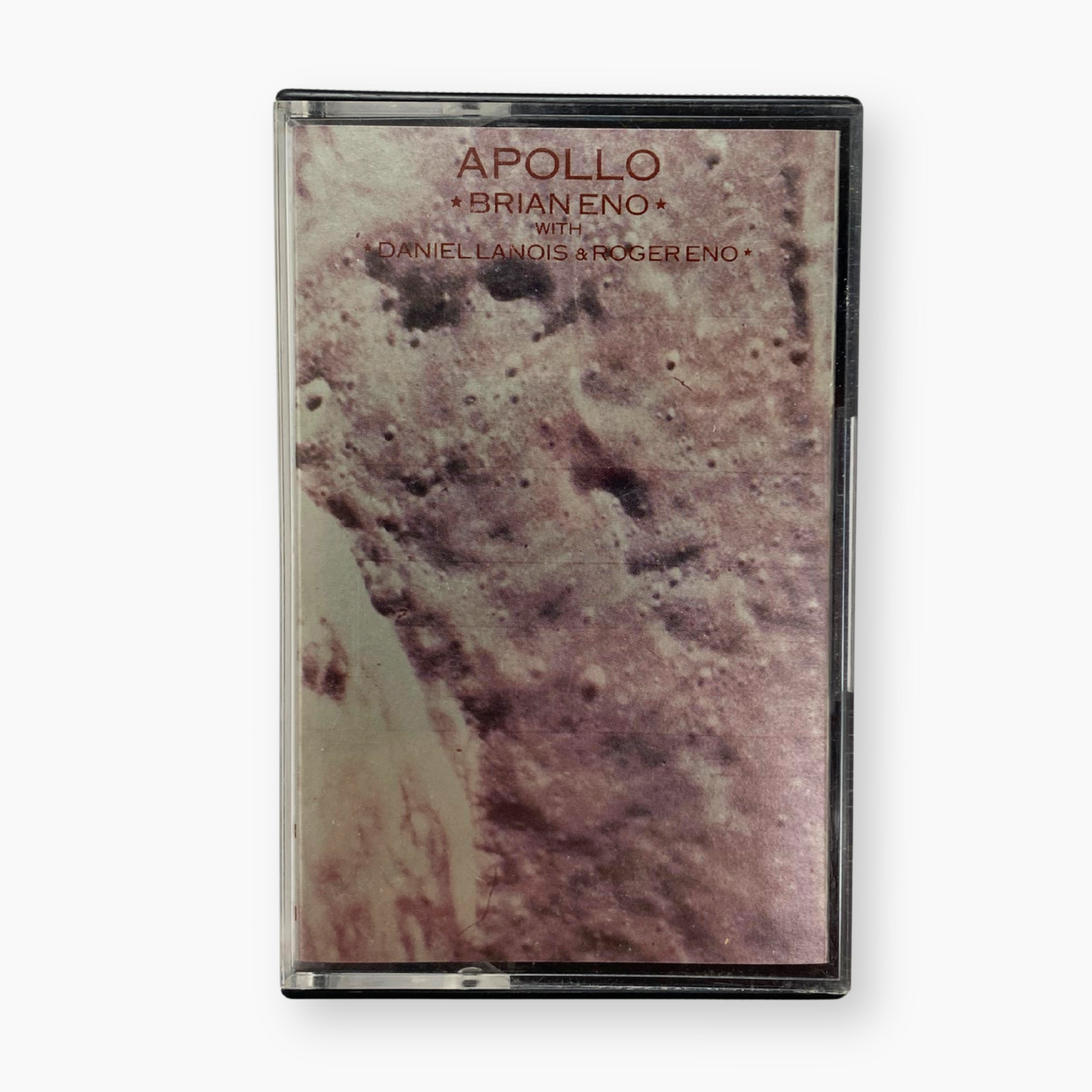 1983 BRIAN ENO 'APOLLO ATMOSPHERES AND SOUNDTRACKS' CASSETTE